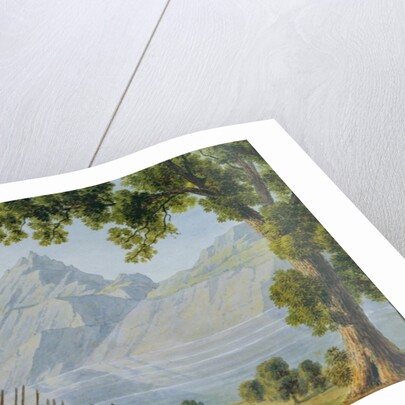 View of Lake Bourget by Louise Cochelet