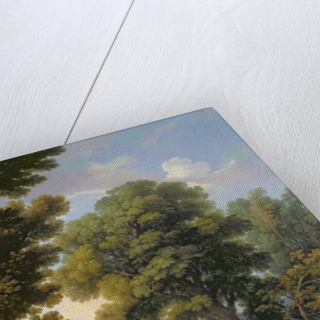 A Landscape in Latium with Shepherds by Andrea Locatelli