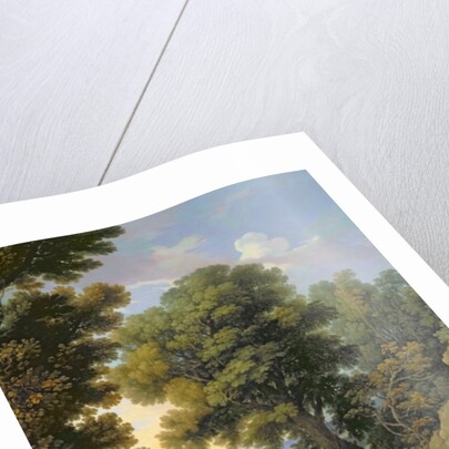 A Landscape in Latium with Shepherds by Andrea Locatelli