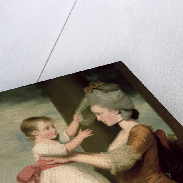 A Portrait of Elizabeth Mortlock and her son John Mortlock the Younger, 1779 by John Downman
