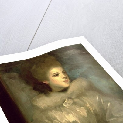 Mrs Francis Abington, after Joshua Reynolds, c.1890 by John Singer Sargent