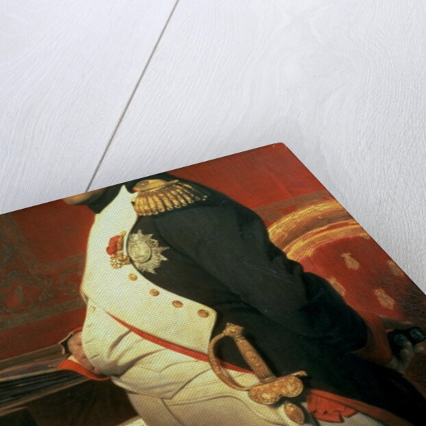 Napoleon in his Study by Hippolyte Delaroche