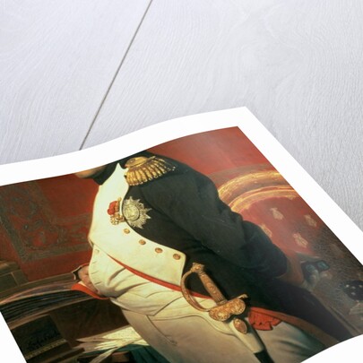 Napoleon in his Study by Hippolyte Delaroche