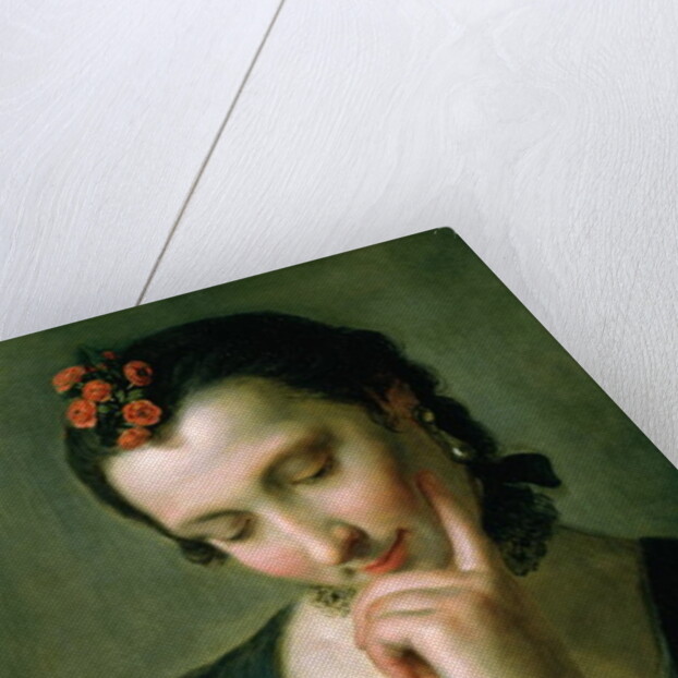 A Young Woman reading a Love Letter by Pietro Antonio Rotari