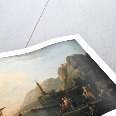 The Harbour by Claude Joseph Vernet