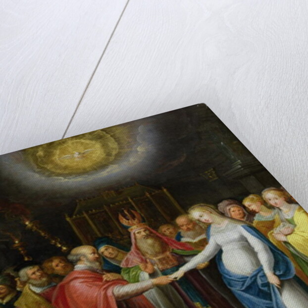 Betrothal of the Virgin by Ambrosius II Francken or Franck