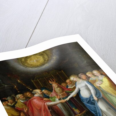 Betrothal of the Virgin by Ambrosius II Francken or Franck