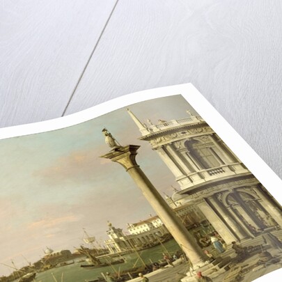 View of The Entrance to the Grand Canal from the Piazzetta by Canaletto