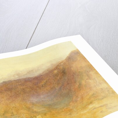 The Brunig Pass from Meiringen, Switzerland by Joseph Mallord William Turner