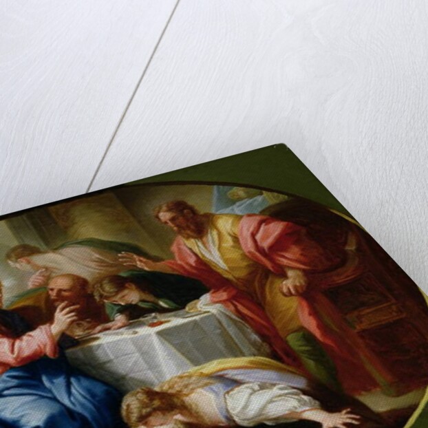 Christ and Mary Magdalene at the Banquet of Simon the Pharisee by Benedetto Luti