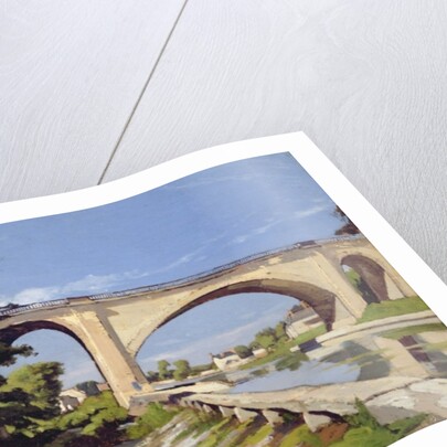 Le Pont Canal a Briare, 1888 by Henri-Joseph Harpignies