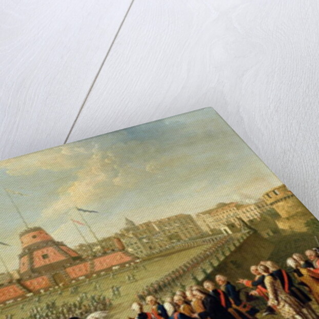 Fete at Naples on the Occasion of the Marriage of King Ferdinand I to the Archduchess Maria Carolina of Austria 1768 by Pietro Fabris