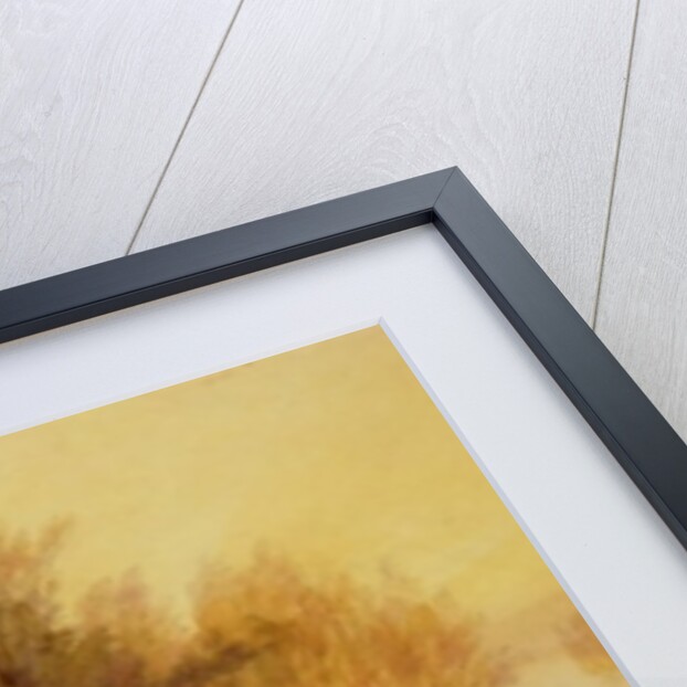 On the Norfolk Broads, Evening by Edward Duncan