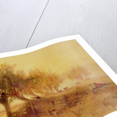 On the Norfolk Broads, Evening by Edward Duncan