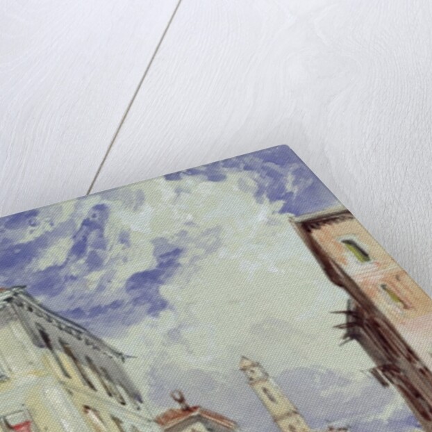 A Side Canal, Venice, 1892 by William Callow