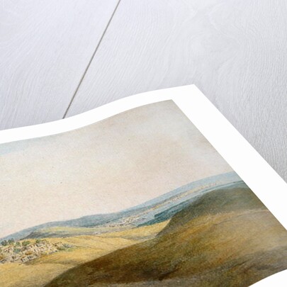 Pough Hill, near Bude, Cornwall by Francis Towne