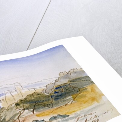 Gonia, 1864 by Edward Lear