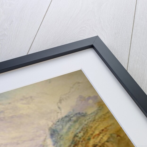 The Lauerzersee with Schwyz and the Mythen by Joseph Mallord William Turner