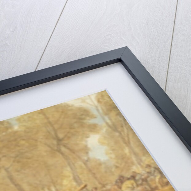 Barking Timber in Wychwood Forest by Joshua Cristall