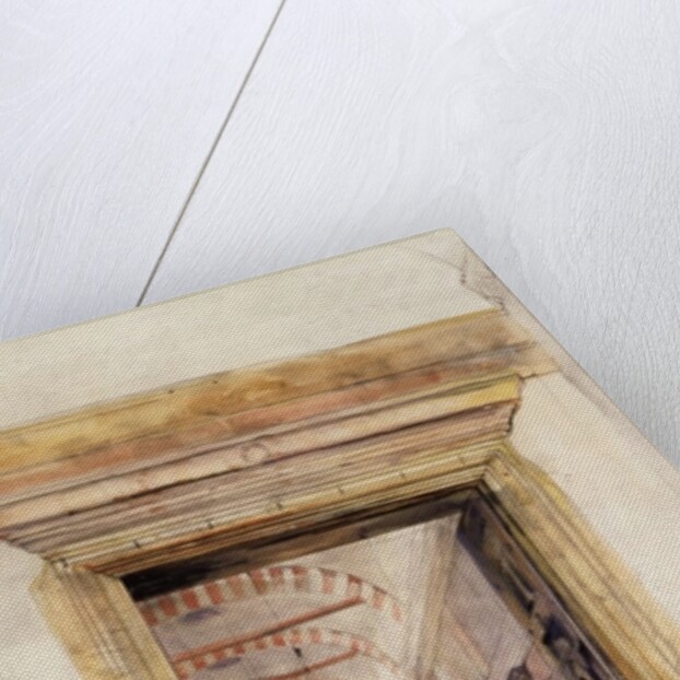 The Great Doorway of the Mosque of Santa Sophia, Constantinople by John Frederick Lewis