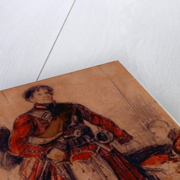 George IV in Highland Dress at the Palace of Holyrood, 1822 by David Wilkie