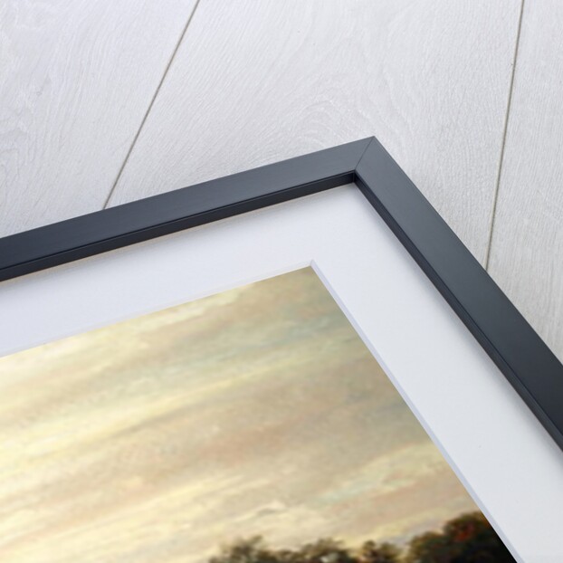 A View of Lincoln from the Foss Dyke, Dawn by Peter de Wint