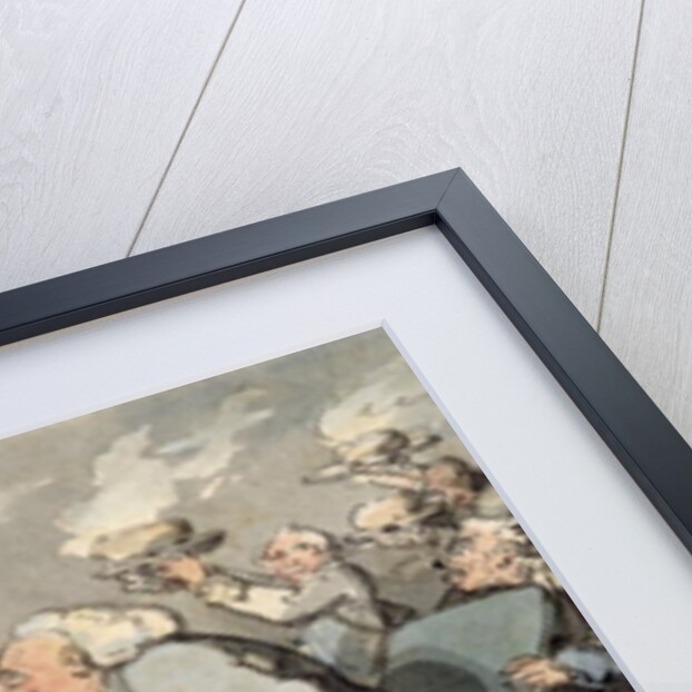 The Comforts of Bath: Gouty Gourmand at Dinner by Thomas Rowlandson