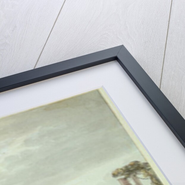 King John's Palace, Eltham - Retrieving a Kite, 1788 by Paul Sandby