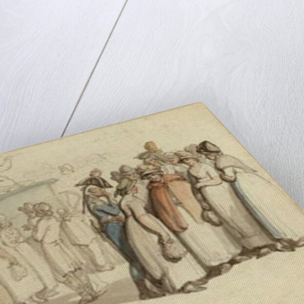 Newport Statute Fair by Thomas Rowlandson