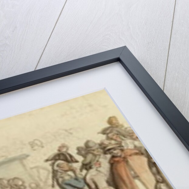 Newport Statute Fair by Thomas Rowlandson