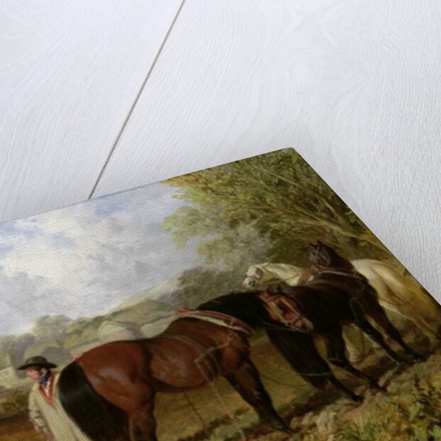 Morning: Preparing to Plough, 1848 by John Frederick Herring Snr