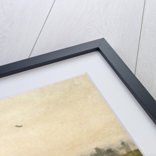 Oxen Ploughing a Downland Field by Robert Hills