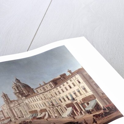 Piazza Navona, Roma by Antonio Joli