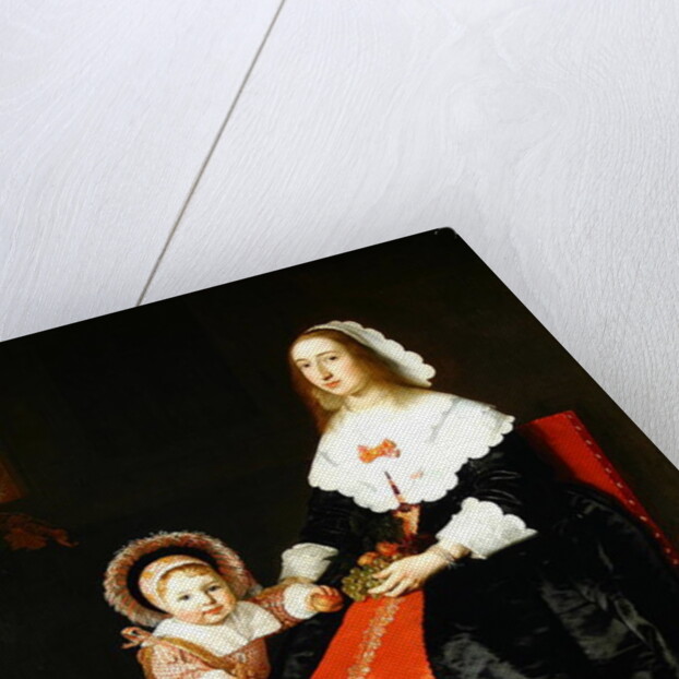 Portrait of a Mother and Child, 1644 by Bartolomeus van der Helst