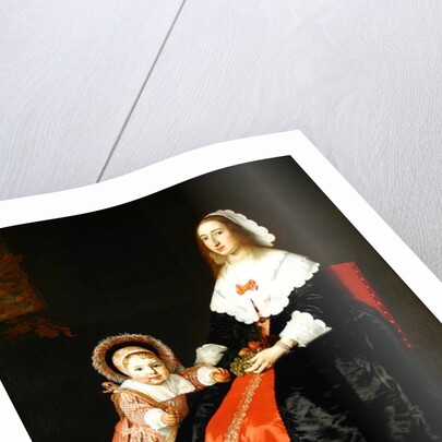 Portrait of a Mother and Child, 1644 by Bartolomeus van der Helst