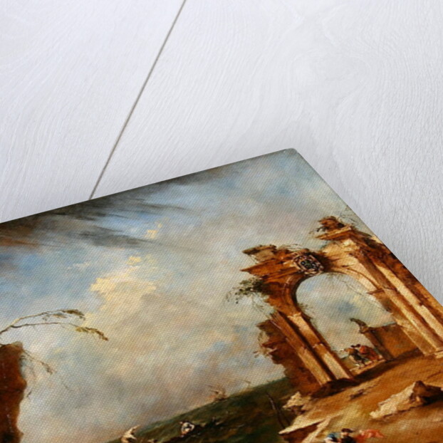 Capriccio with a Ruined Arch, 18th century by Francesco Guardi