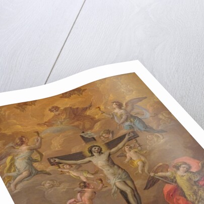 Homage to Guido Reni by Corrado Giaquinto