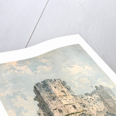 Lewes Castle by Thomas Girtin