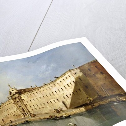 Rio dei Mendicanti by Francesco Guardi