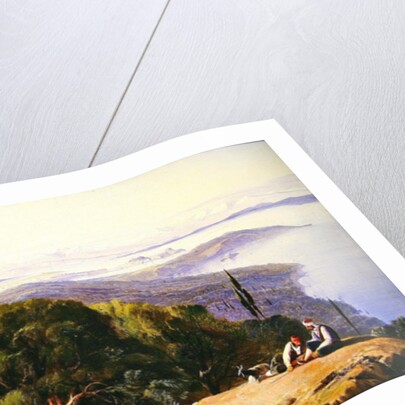 Corfu from the Hill of Gastouri, 1857-58 by Edward Lear