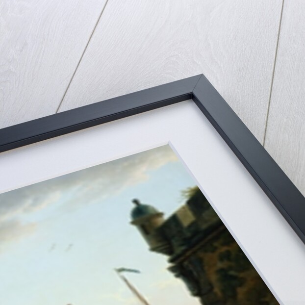 The Launch of the Warship at the mouth of a Port, 1781 by Claude Joseph Vernet