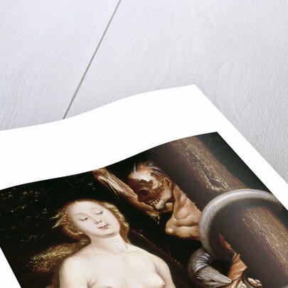 Eve, the Serpent and Death by Hans Baldung Grien