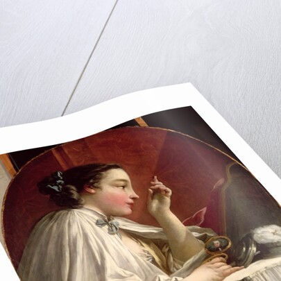 Woman at her toilet by Francois Boucher