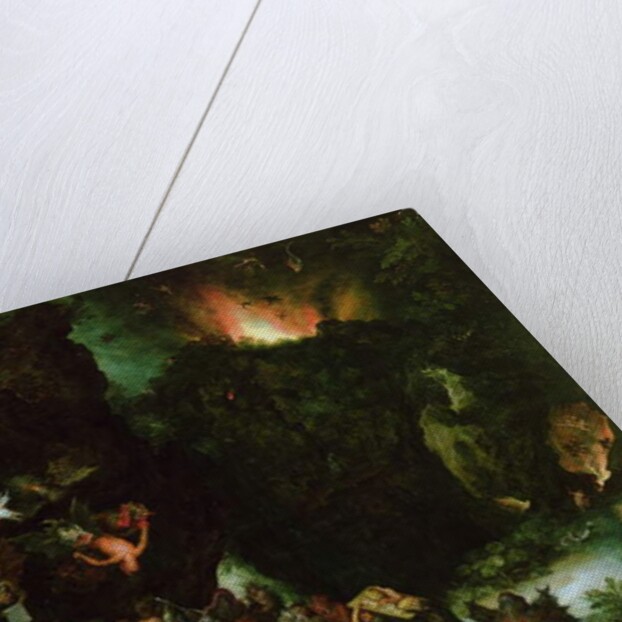 The Temptation of St. Anthony - Hell, 1594 by Jan the Elder Brueghel