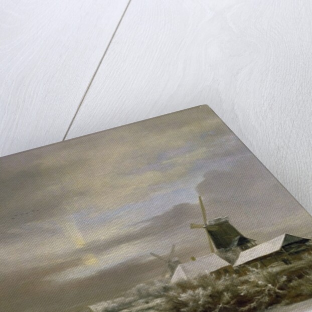 Winter Landscape by Jacob Isaaksz. or Isaacksz. van Ruisdael