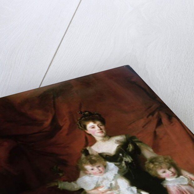 Mrs William Marshall Cazalet and two of her children, Edward and Victor, 1900 by John Singer Sargent