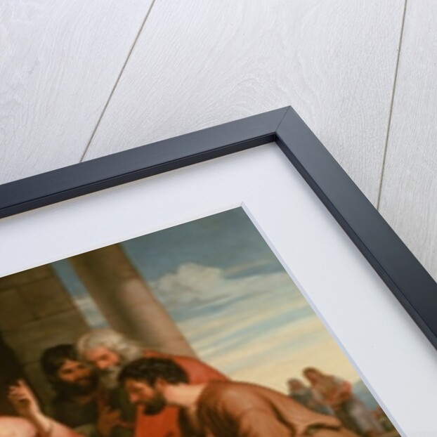 Christ healing the mother of Simon Peter by John Bridges