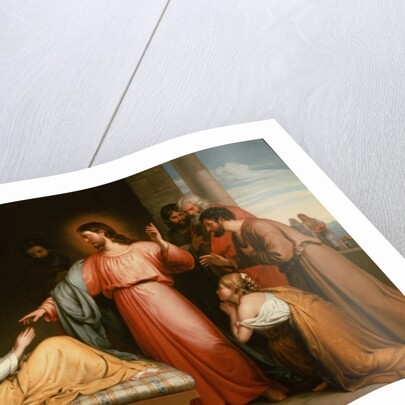 Christ healing the mother of Simon Peter by John Bridges