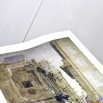 St. Eustache, 1829 by David Cox