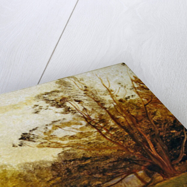 View in Painshill Park, Surrey by Thomas Creswick